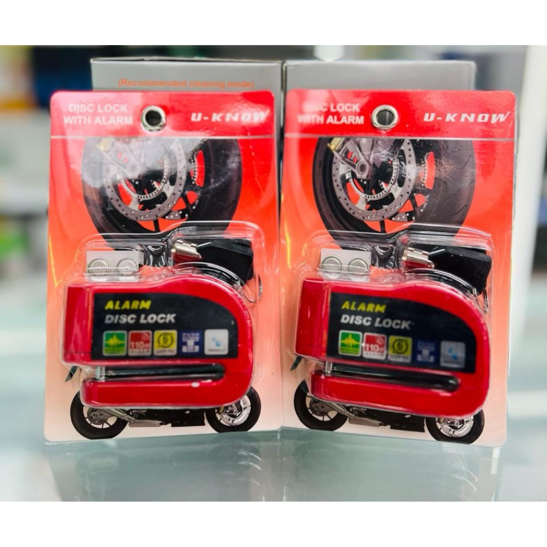 Candado Freno De Disco Con Alarma Para M