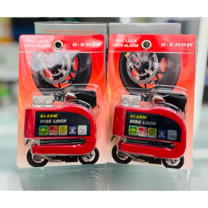Candado Freno De Disco Con Alarma Para M