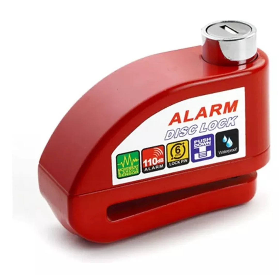 Candado Freno De Disco Con Alarma Para M